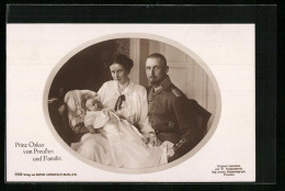 AK Prinz Oskar Von Preussen Und Familie  - Royal Families
