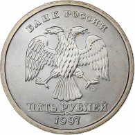 Russie, 5 Roubles, 1997, Moscou, Cupronickel Plaqué Cuivre, SPL, KM:606 - Russia