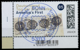 BRD BUND 2024 Nr 3822 ESST Zentrisch Gestempelt ECKE-ULI X76B126 - Used Stamps