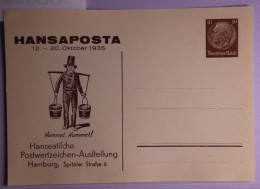 Deutsches Reich PP130/C3-02 Als Ganzsache Hamburg #BB896 - Other & Unclassified