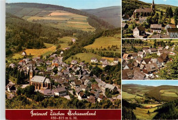 73942538 Zueschen__Sauerland Fliegeraufnahme Kirche Panorama - Winterberg