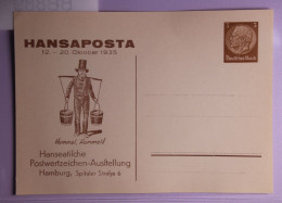 Deutsches Reich PP122/C14-01 Als Ganzsache Hamburg #BB889 - Other & Unclassified