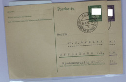 Deutsches Reich 1x Karte Deutsche Dienstpost Ukraine + 1x Ganzsache #BC835 - Sonstige & Ohne Zuordnung