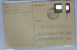 Deutsches Reich 1x Karte Deutsche Dienstpost Ukraine + 1x Ganzsache #BC835 - Otros & Sin Clasificación