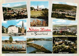 73942447 Neheim-Huesten Panorama Kirche Huesten Markt Neheim Freiba Moehnetalspe - Arnsberg