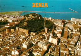 73942307 Denia_Costa_Blanca_ES Vista Aerea Pueblo Y Castillo - Sonstige & Ohne Zuordnung