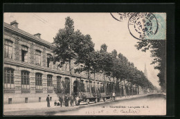 CPA Tourcoing, Le Lycée  - Tourcoing