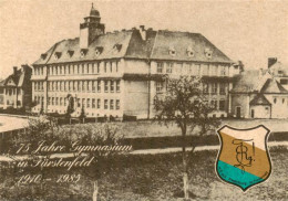 73901395 Fuerstenfeld 75 Jahre Gymnasium Wappen Fuerstenfeld - Andere & Zonder Classificatie