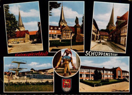 73901306 Schoeppenstedt Eulenspiegelstadt Kirche Rathaus Kirche Schwimmbad Schul - Other & Unclassified