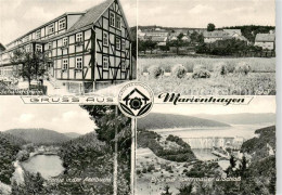 73862764 Marienhagen Rheinland Schullandheim Panorama Partie In Der Aselbucht Sp - Wiehl