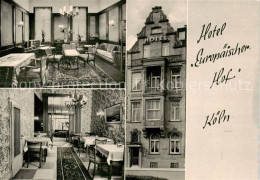 73862762 Koeln  Rhein Hotel Europaeischer Hof Gastraeume  - Koeln