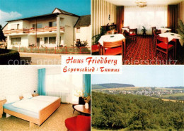 73862745 Espenschied Lorch Haus Friedberg Gaststube Zimmer Panorama  - Sonstige & Ohne Zuordnung