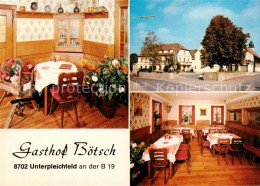 73862663 Unterpleichfeld Gasthof Boetsch Gastraeume Unterpleichfeld - Autres & Non Classés