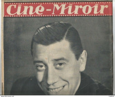 Vintage // Old French Movie Newspaper // CINE MIROIR 1948  Noelle NORMAN  Verso FERNANDEL - 1950 - Heute