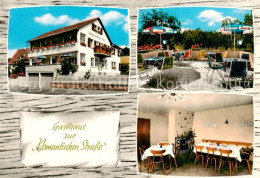 73862574 Klingen Bieberehren Gasthaus Zur Romantischen Strasse Gastraum Terrasse - Other & Unclassified