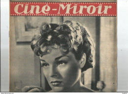 Vintage // Old French Movie Newspaper // CINE MIROIR 1948  Simone SIGNORET  Verso Suzy DELAIR - 1950 - Oggi