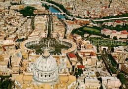 73829484 Vatican Vaticano Vatican-City Fliegeraufnahme Mit Petersdom  - Vatican