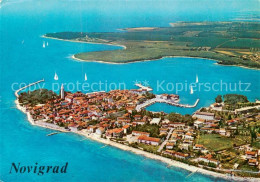 73829477 Novigrad Croatia Fliegeraufnahme  - Kroatien