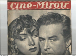 Vintage // Old French Movie Newspaper // CINE MIROIR 1948  Marlene DIETRICH Et Ray MILLAND  VERSO Helene Perdriere - Desde 1950