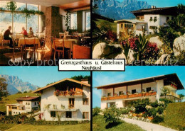 73829450 Oberau  Berchtesgaden Grenzgasthaus Neuhaeusl Gaestehaus Gastraum  - Berchtesgaden