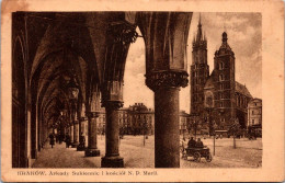 2-5-2024 (3 Z 36) VERY OLD - B/w - Poland Cracow Cathedral (posted To France 1929) - Iglesias Y Catedrales