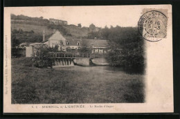 CPA Le Mesnil-sur-l`Estrée, Le Moulin D`Anger  - Autres & Non Classés