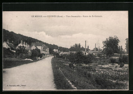 CPA Le Mesnil-sur-l`Estrée, Vue D`ensemble, Route De St-Germain  - Other & Unclassified