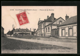 CPA Illiers-l`Évêque, Place De La Mairie  - Other & Unclassified