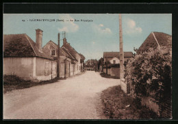 CPA Illiers-l`Évêque, La Rue Principale, Vue De La Rue  - Sonstige & Ohne Zuordnung