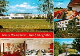 73829384 Bad Aibling Klinik Wendelstein Empfangshalle Speisesaal Minigolf Terras - Bad Aibling