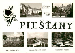 73829351 Piestany SK Thermia Palace Kupele Irma Kupalisko Eva Kolonadovy Most Vi - Slovakia