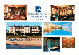 73755058 Ahlbeck Ostseebad Romantik Seehotel Gastraeume Bar Hallenbad Sauna Ahlb - Altri & Non Classificati