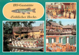 73754895 Lehde HO Gaststaette Froehlicher Hecht Gastraeume Spreewald Bootspartie - Andere & Zonder Classificatie