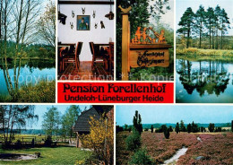 73754850 Undeloh Pension Forellenhof Teiche Gaststube Landschaften Undeloh - Other & Unclassified