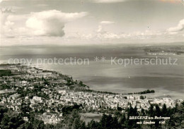 73754800 Bregenz Bodensee Fliegeraufnahme Mit Lindau Bregenz Bodensee - Sonstige & Ohne Zuordnung