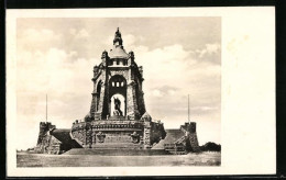 AK Porta Westfalica, Kaiser-Wilhelm-Denkmal  - Autres & Non Classés