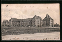 AK Karlsruhe, Neue Artillerie-Kaserne  - Karlsruhe