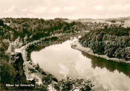 73754346 Doeben Grimma Panorama Blick Ueber Die Mulde Doeben Grimma - Grimma