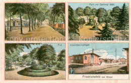 73754342 Friedrichsfeld Wesel Absonderungslager Strasse Park M. Denkmal   - Voerde