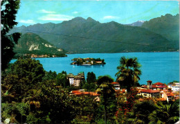 2-5-2024 (3 Z 38) Italy - Lago / Lake Maggiore (posted To France 1956) - Altri & Non Classificati