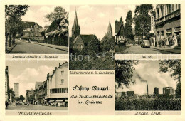 73754305 Castrop-Rauxel Zeche-Erin Muensterstrasse Zeppelinstrasse M. Rathaus Ca - Castrop-Rauxel