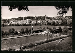 AK Biberach An Der Riss, Städt. Freibad  - Biberach