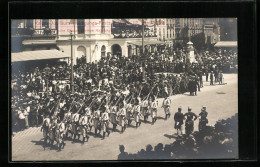 AK Wien, Kaiser-Jubiläums Huldigungs-Festzug Am 12. Juni 1908, Armee Radetzky  - Case Reali