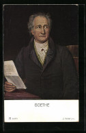 Künstler-AK Portrait Von Goethe  - Scrittori