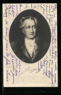 Künstler-AK Portrait Von Goethe  - Ecrivains