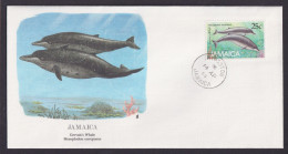 Jamaica Karibik Fauna Schnabelwale Schöner Künstler Brief - Giamaica (1962-...)