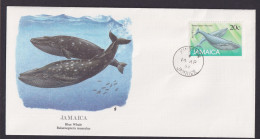 Jamaica Karibik Fauna Blauwal Schöner Künstler Brief - Jamaica (1962-...)