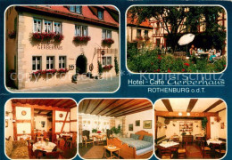 73646124 Rothenburg Tauber Hotel Cafe Gerberhaus Gastraeume Zimmer Gartenterrass - Rothenburg O. D. Tauber