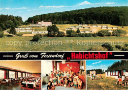 73646032 Bad Emstal Feriendorf Habichtshof Speisesaal Kindergruppe Panorama Bad  - Autres & Non Classés