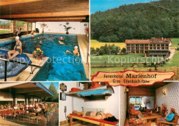 73646027 Grasellenbach Ferienhotel Marienhof Pension Cafe Hallenbad Terrasse Gra - Autres & Non Classés